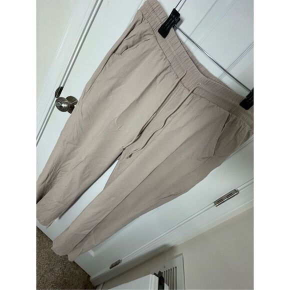 Torrid women’s tan pants linen blend size 2R - Picture 1 of 6